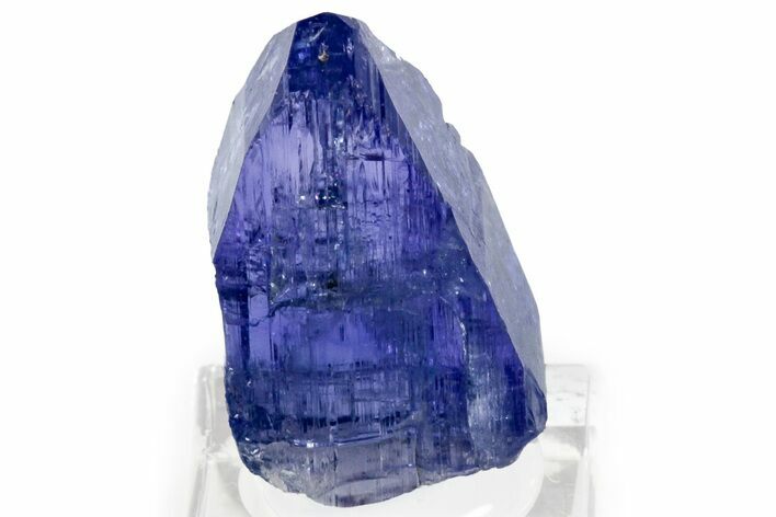 Brilliant Blue-Violet Tanzanite Crystal -Merelani Hills, Tanzania #308344